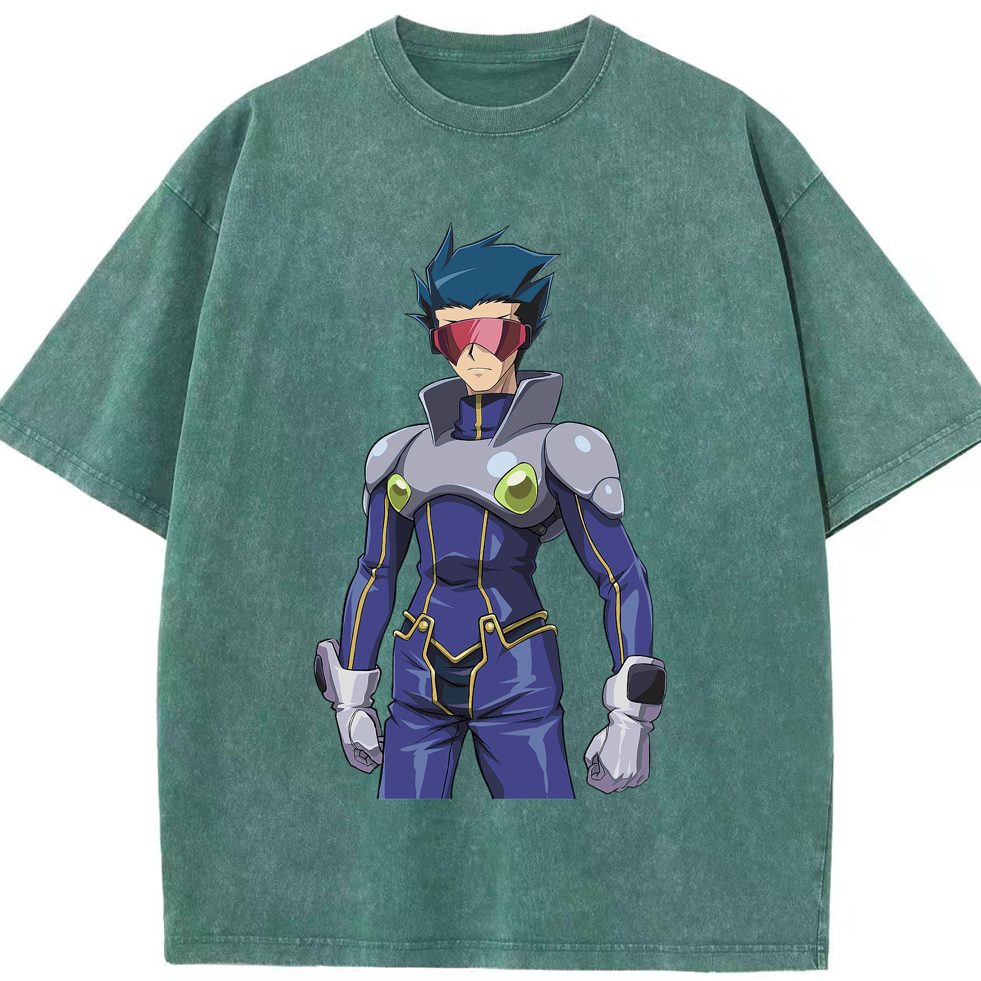（画像用） 遊☆戯☆王 Yu-Gi-Oh! 綿100% ヴィンテージ風 半袖Tシャツ（フロントプリント）